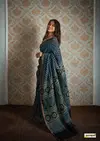 Df Madhu Bala Jari Patti Digital Printed Sarees Catalog
